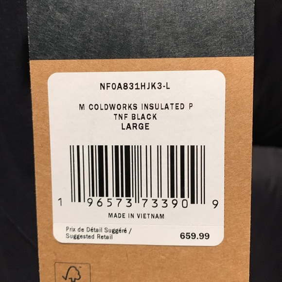 🔥🔥🔥 The North Face Coldworks Black Insulated Parka size L 🔥🔥🔥 - Picture 16 of 16